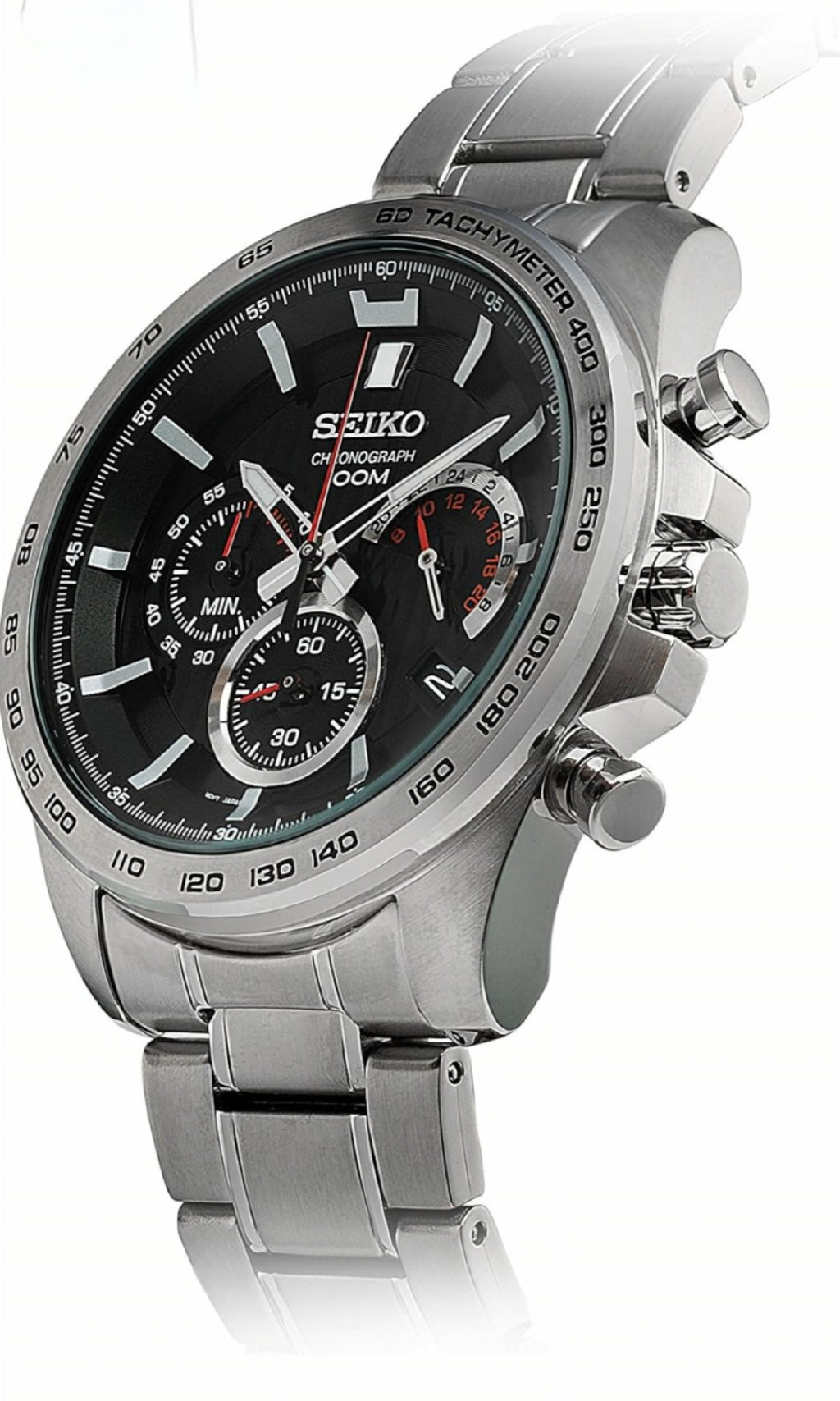 Seiko - Reloj Cronógrafo - Taquímetro - Deportivo Elegante