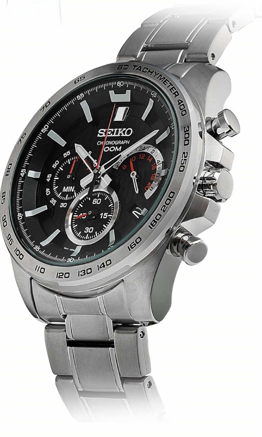 Seiko - Reloj Cronógrafo - Taquímetro - Deportivo Elegante