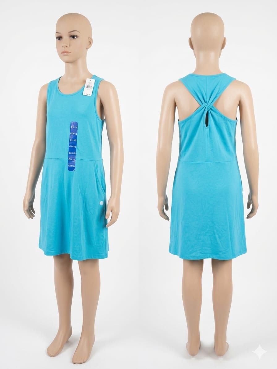 Soybu - Vestido Niña - Talla 14/16 - Azul o Rosa