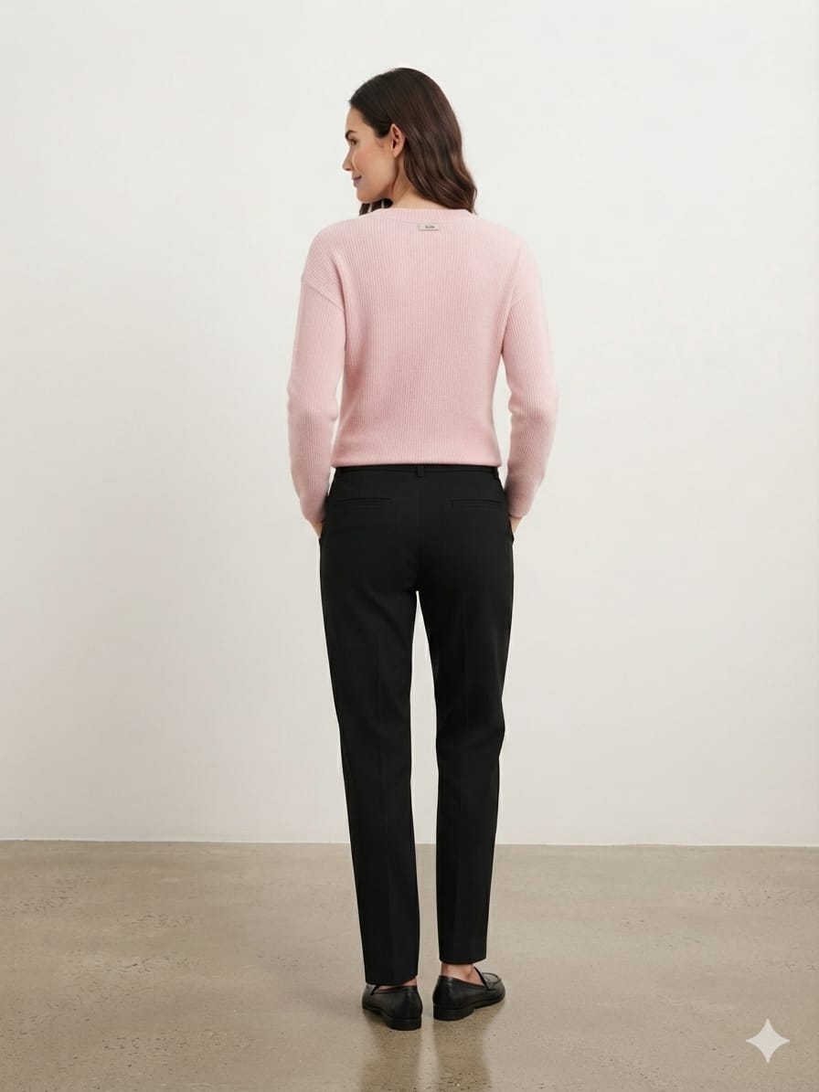 Suéter Jachs New York para Dama | Color Rosa Jaspeado | Talla M | Nuevo
