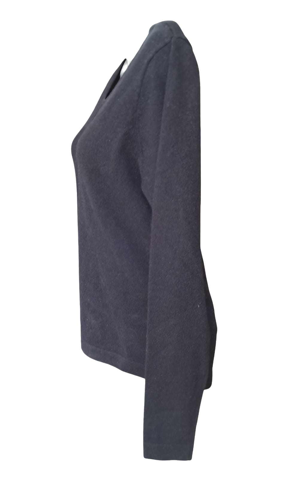 Mario Serrani - Suéter - 100% Cashmere - Negro - Talla CH