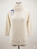Hoodie Casual Premium Tuff Apparel Mujer - Talla Grande - Off-White / Crema