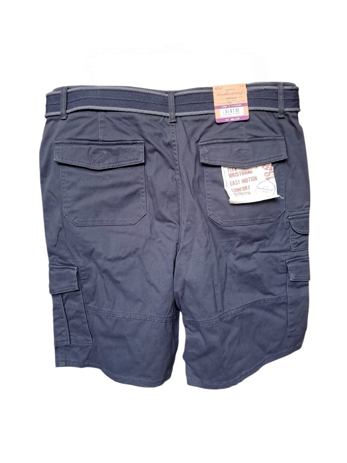 Weatherproof - Short Cargo - Talla 40 - Incluye Cinturón