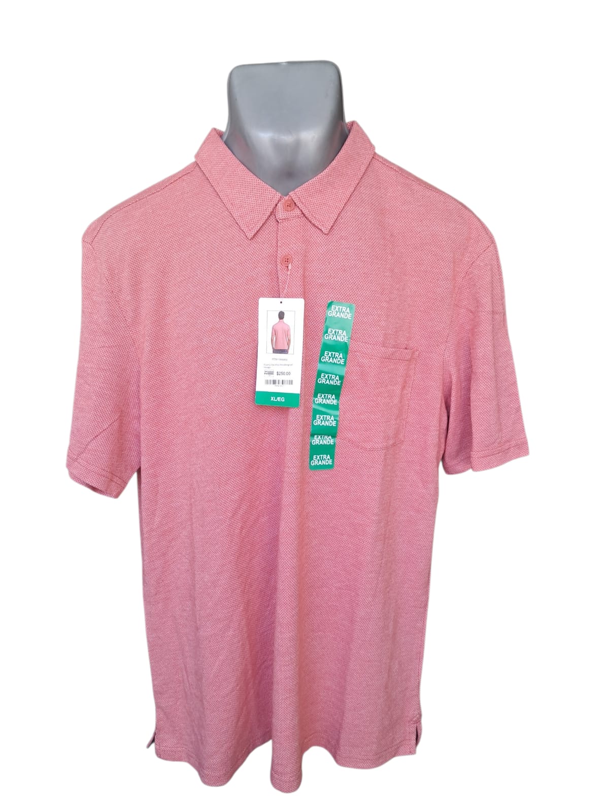 Weatherproof - Playera - Coral - Talla EG
