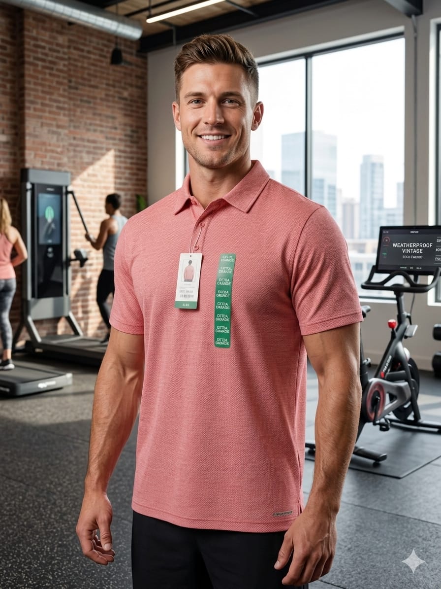 Weatherproof - Playera - Coral - Talla EG