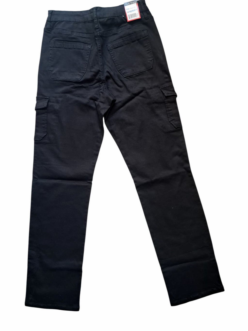 Well Worn - Pantalones Cargo - Tencel - Negro - Talla 8/29