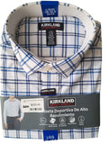 Kirkland Signature - Camisa Performance - Azul Claro - Stretch