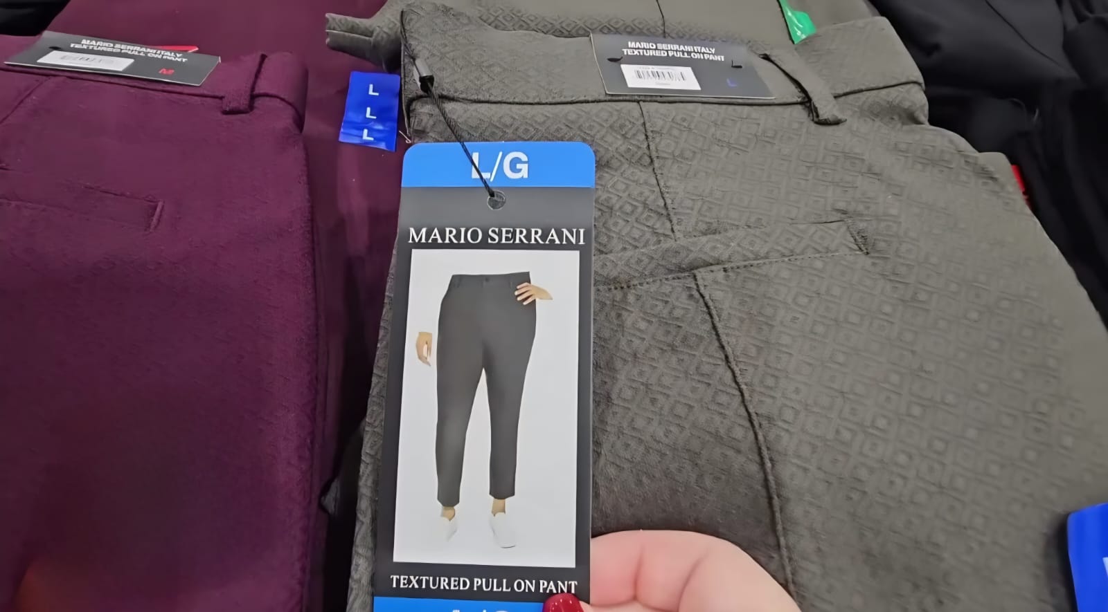 Mario Serrani - Pantalón - Texturizado - Corte Cónico