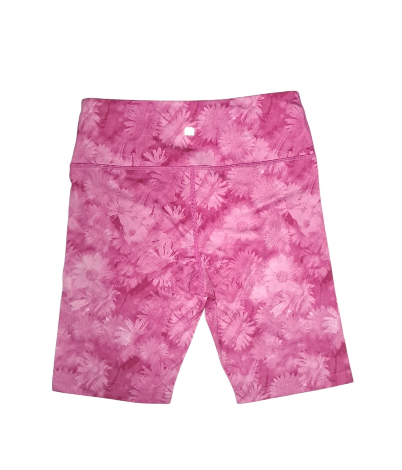 Mondetta - Biker Shorts Niña - Set de 2 - Aqua y Floral Rosa