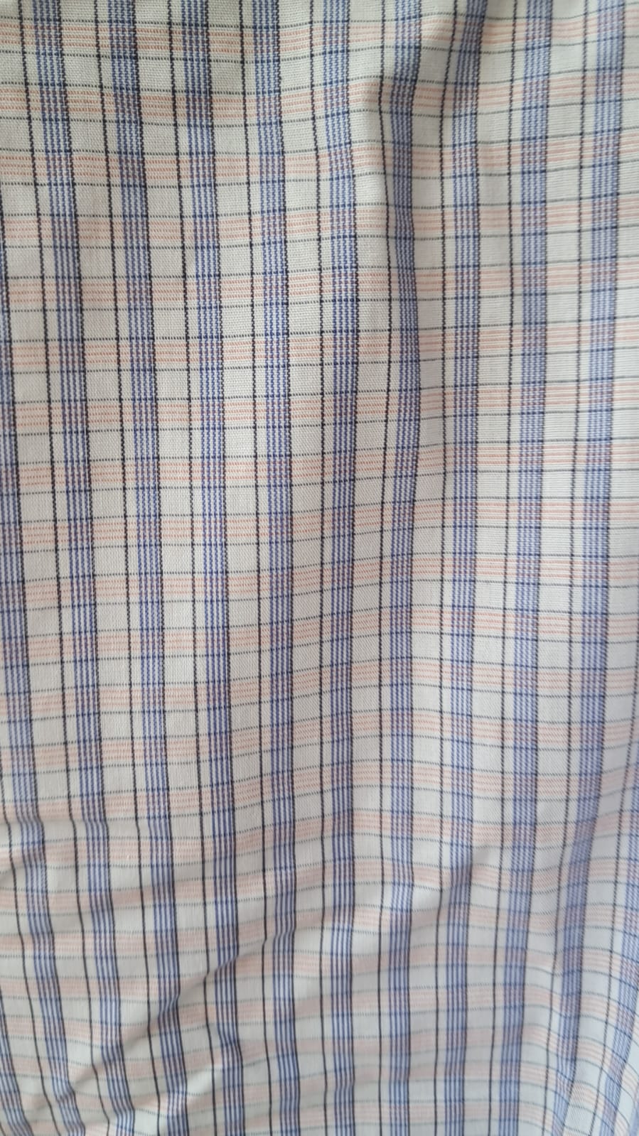 Kenneth Cole - Camisa - Slim Fit - Cuadros Grises - Algodón Premium