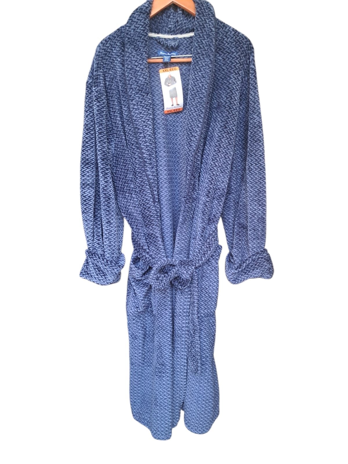 Bata de Baño Tommy Bahama Hombre - Azul - Talla XXL - Nueva con Etiquetas