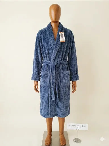 Bata de Baño Tommy Bahama Hombre - Azul - Talla XXL - Nueva con Etiquetas