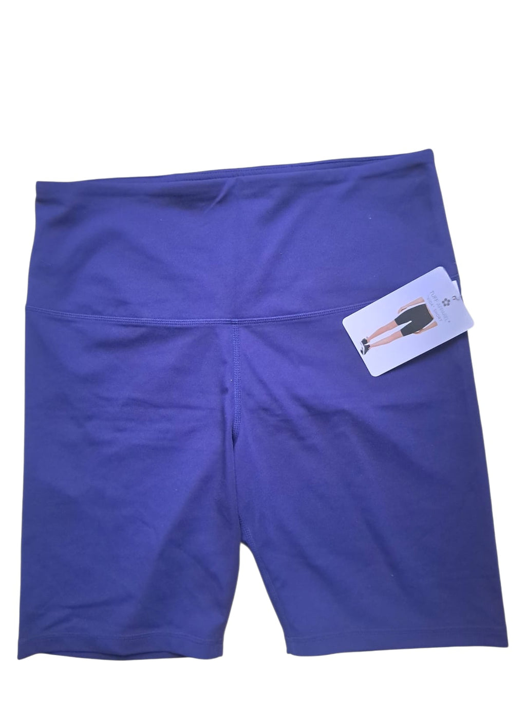 Tuff Apparel - Short Biker - Púrpura - Talle Alto - Dama