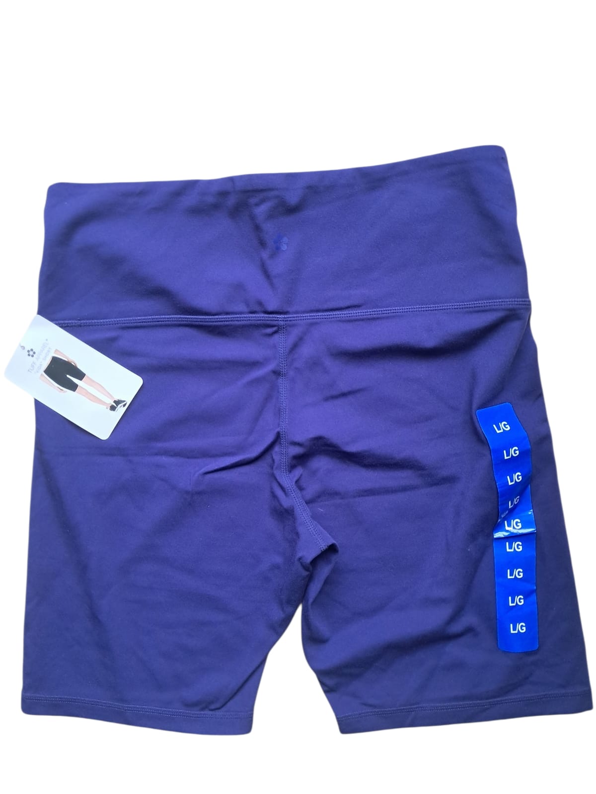 Tuff Apparel - Short Biker - Púrpura - Talle Alto - Dama