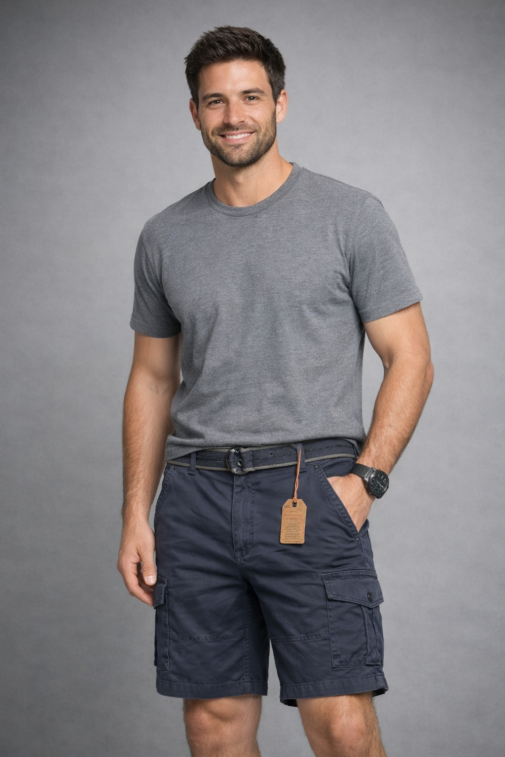 Weatherproof - Short Cargo - Talla 40 - Incluye Cinturón