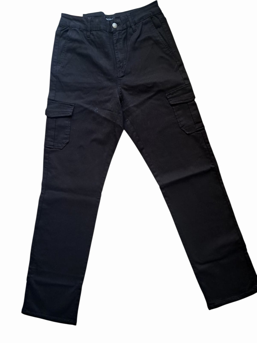 Well Worn - Pantalones Cargo - Tencel - Negro - Talla 8/29